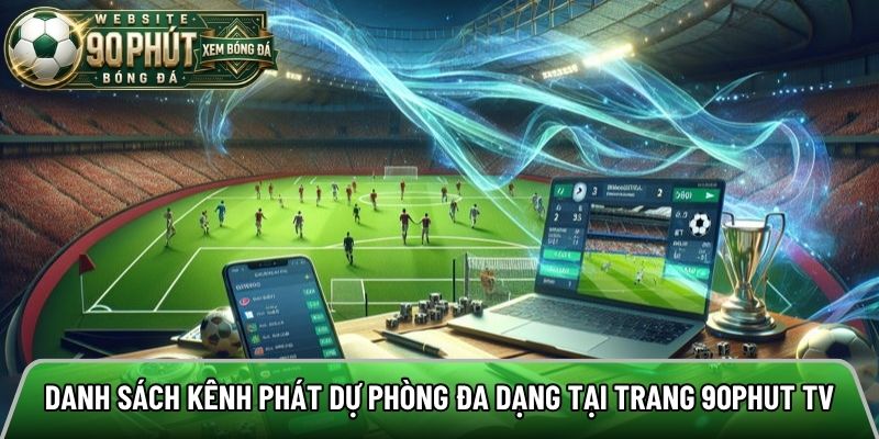 Danh sách kênh phát dự phòng đa dạng tại trang 90phut tv
